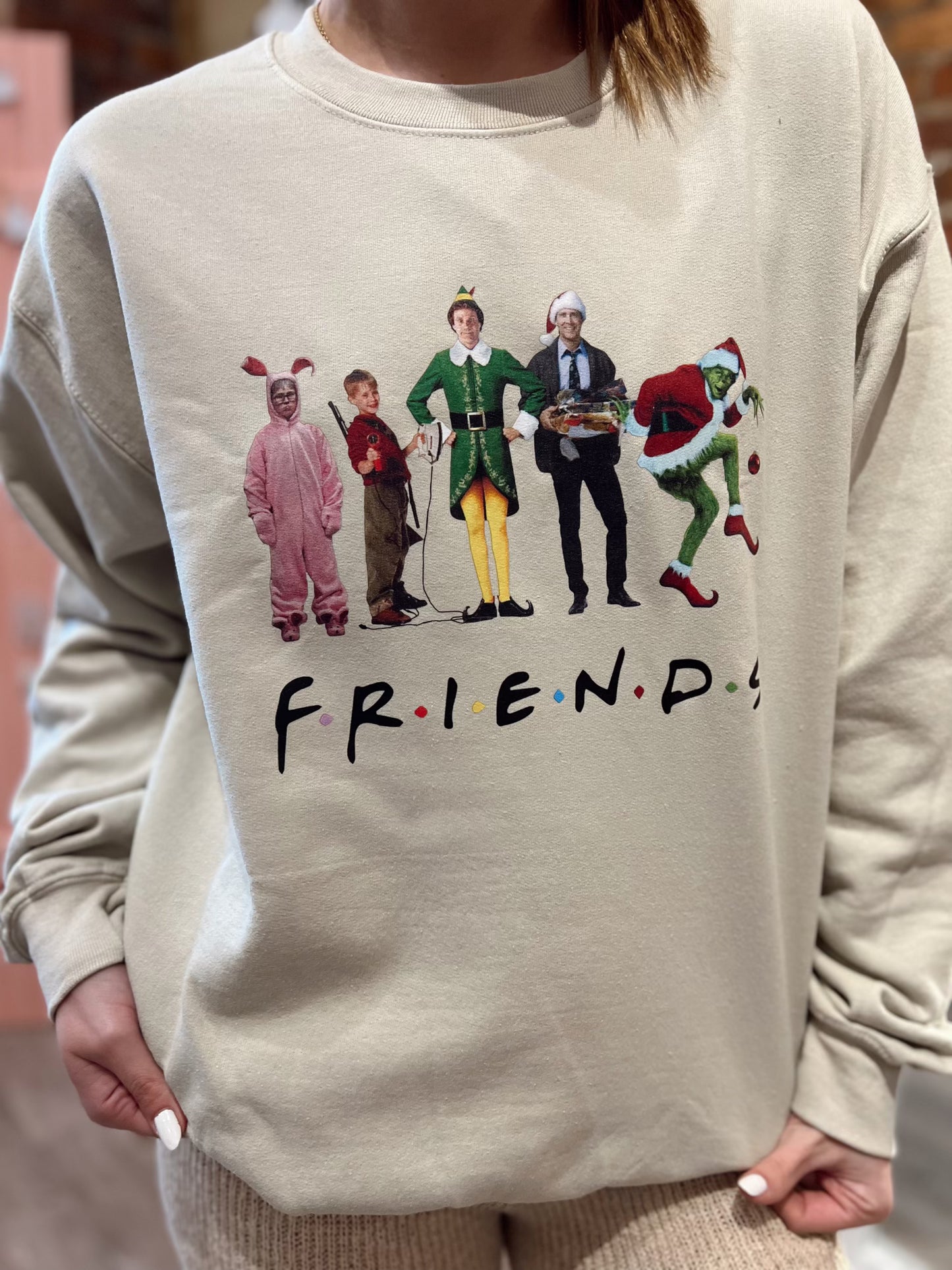 Ralphie Friends Christmas Sweatshirt