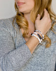 Howlite Aromatherapy Essential Oil Diffuser Bracelet