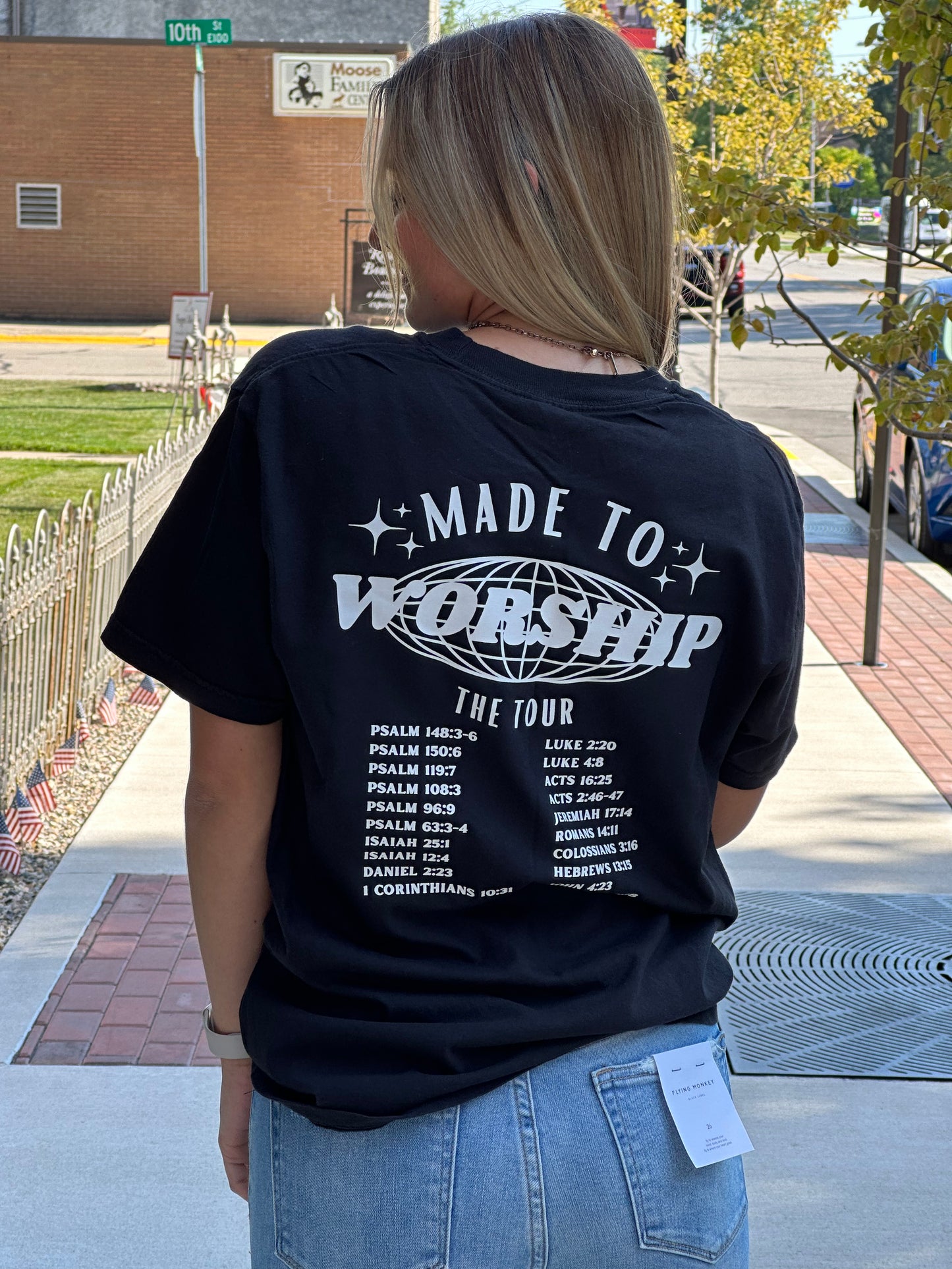 ORIGINAL Made To Worship Tour Tee