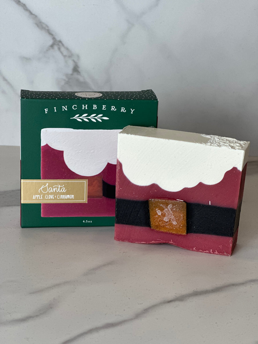FinchBerry Soap Santa