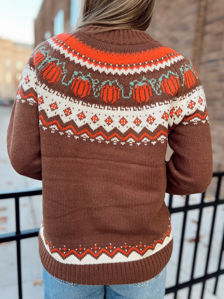 The Perfect Pumpkin Sweater