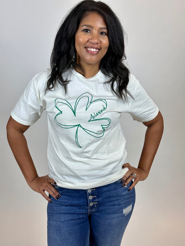 BLESSED CLOVER TEE