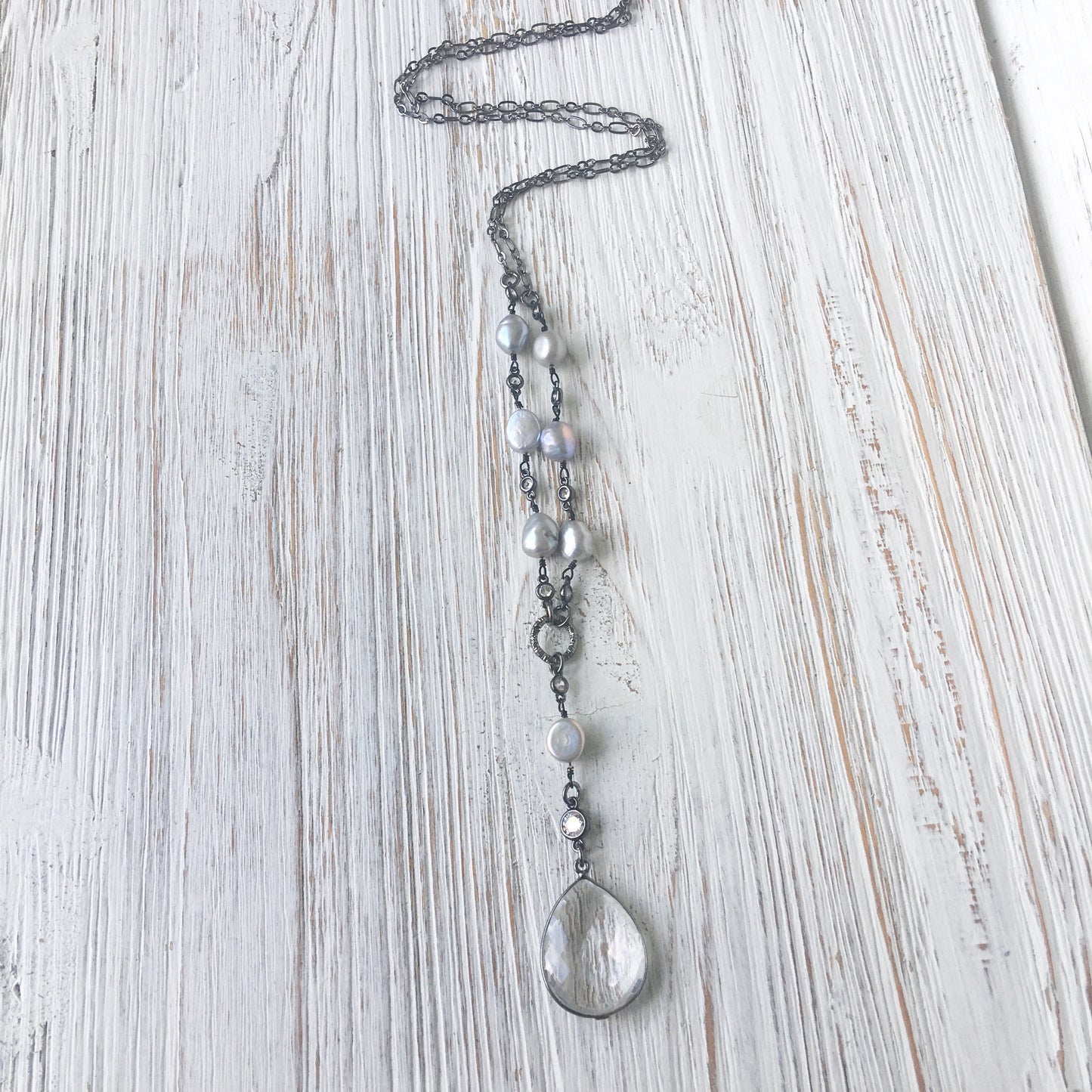 Crystal Necklace Long