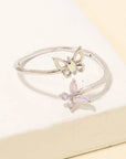 Delicate Open Butterfly Fashion Ring: S