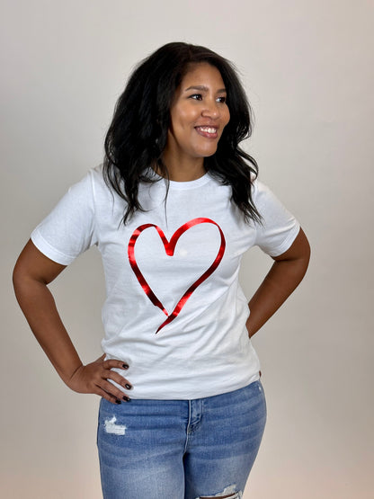 HEART FOIL Graphic Tee
