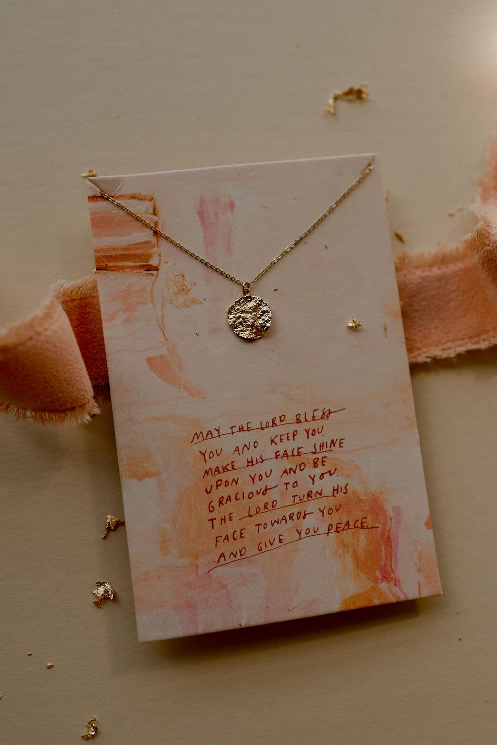The Blessing | Christian Necklace | Gift | Numbers 6:24-26