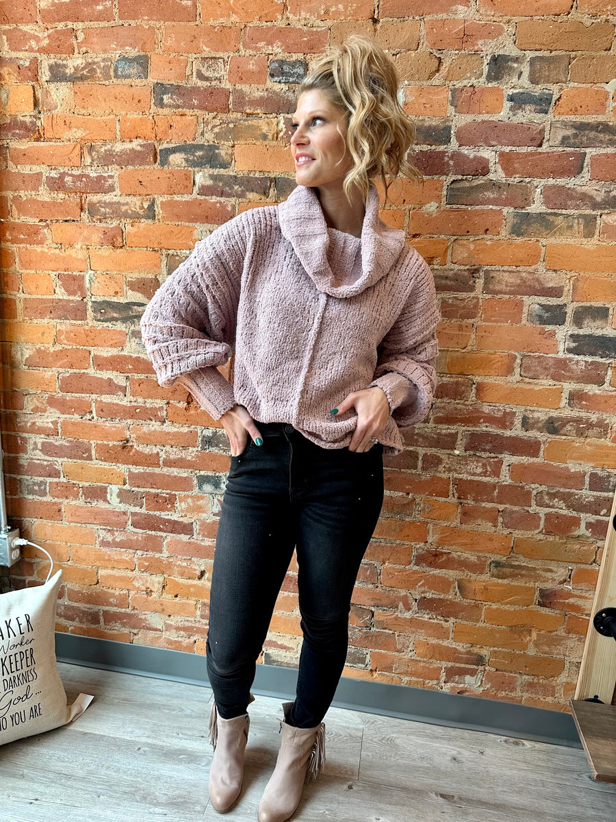 Comfy Rose Sweater