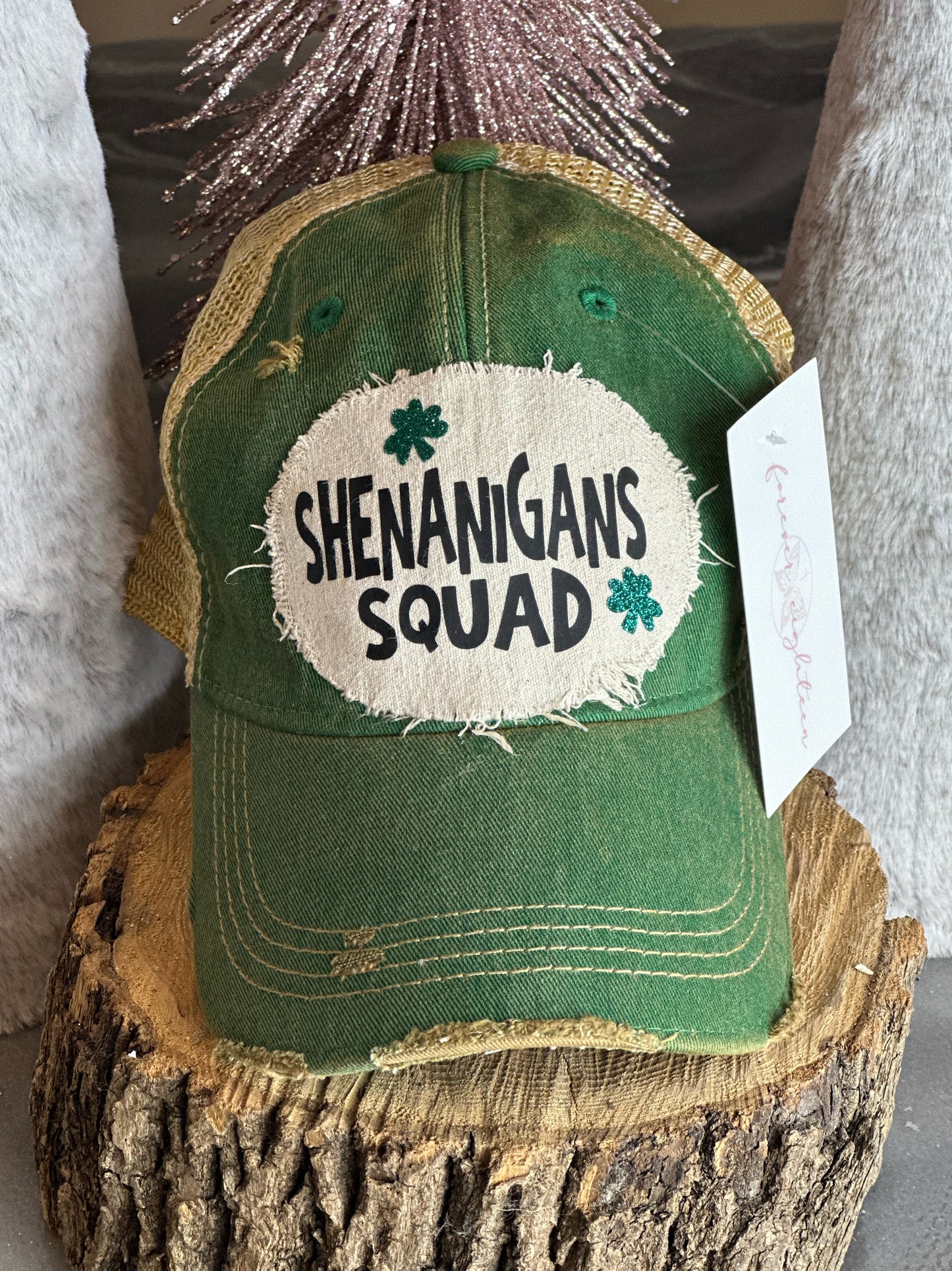 Shenanigans Squad Hat Green